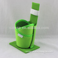 Neoprene and nylon sanitizer holder, cup and bag